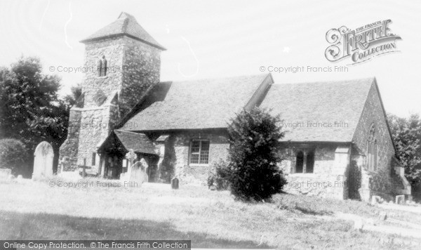 Photo of Ashingdon, St Andrew's Church c.1960