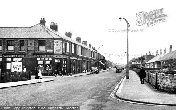 Photo of Ashington, Milburn Road c1955