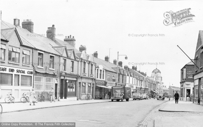 Photo of Ashington, Woodhorn Road c.1955