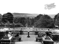 Eastwood Grange, View From The Terrace c.1955, Ashover