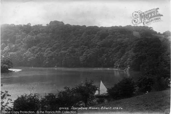 Photo of Ashprington, Sharpham Woods, River Dart 1899