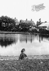 Child By The Fish Pond 1904, Ashtead