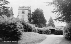 St Giles Church c.1955, Ashtead