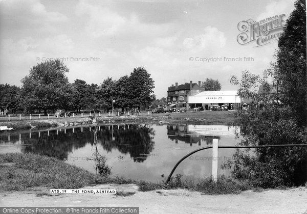 Photo of Ashtead, The Pond 1950