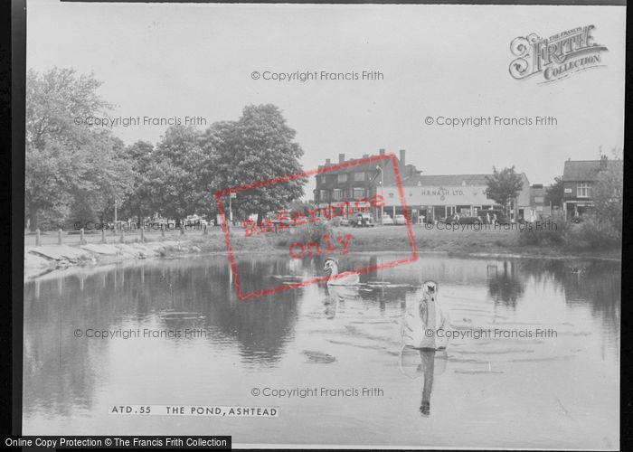 Photo of Ashtead, The Pond c.1960