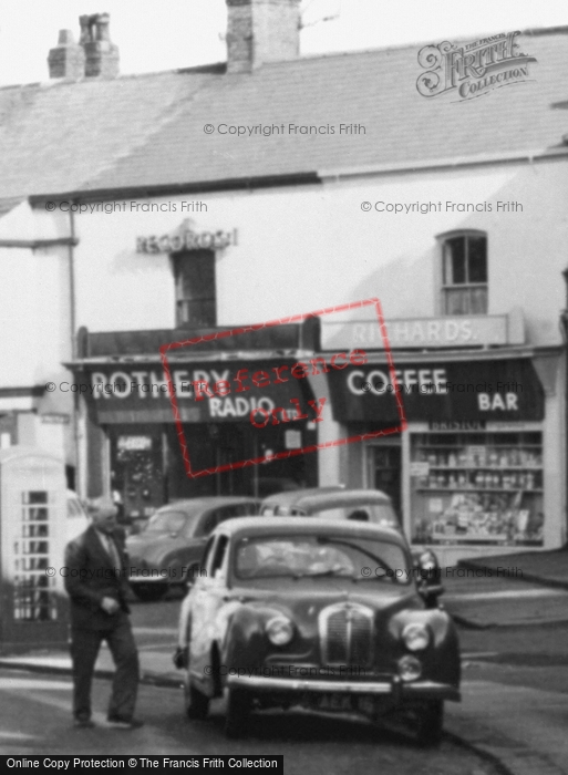 Photo of Ashton In Makerfield, Shops On Gerrard Street c.1960