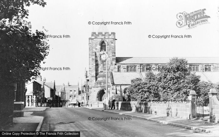 Photo of Ashton In Makerfield, St Thomas' C.E. Church, Warrington Road c.1955
