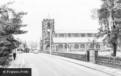 St Thomas' Church c.1960, Ashton-In-Makerfield