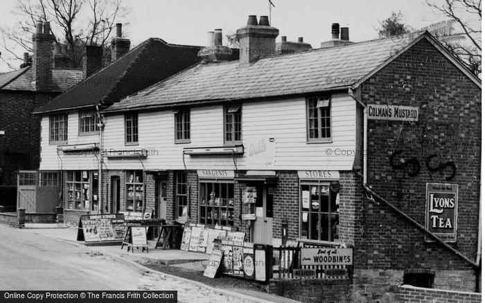 Photo of Ashurst Wood, The Stores c.1960