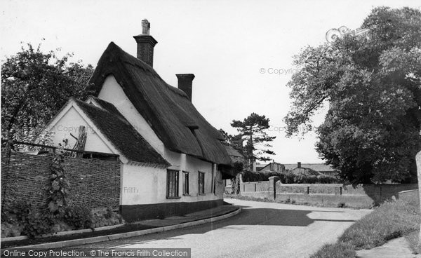 Photo of Ashwell, Chantry House c.1955