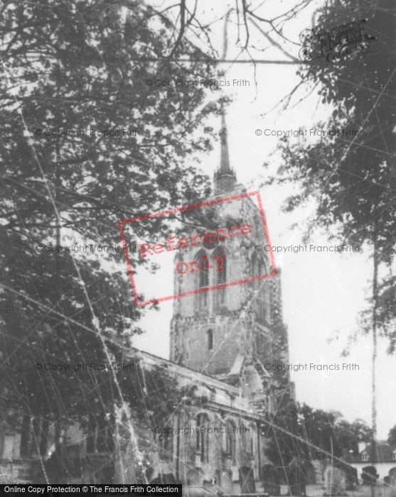 Photo of Ashwell, St Mary's Church c.1955