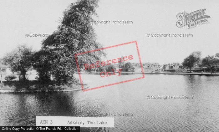 Photo of Askern, The Lake c.1955
