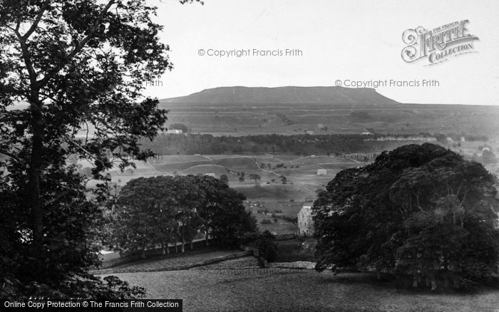Photo of Askrigg, Addleborough Hill 1887