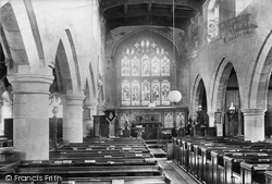 Church Interior 1906, Askrigg