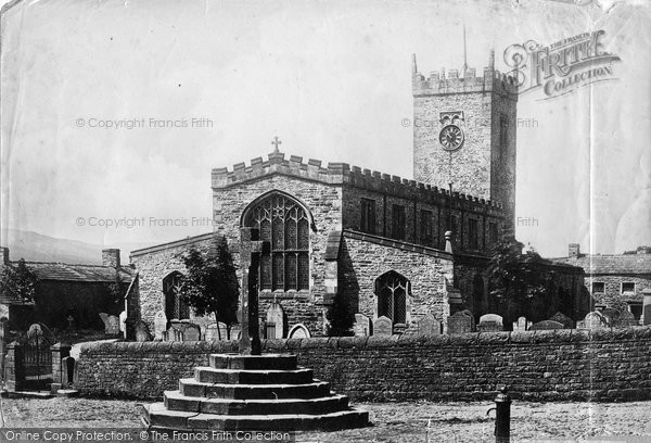 Photo of Askrigg, St Oswald's Church 1887