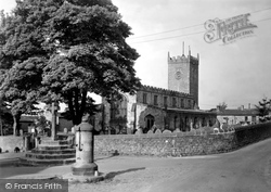 The Parish Church c.1950, Askrigg