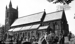Aspatria, St Kentigern's Church c1955