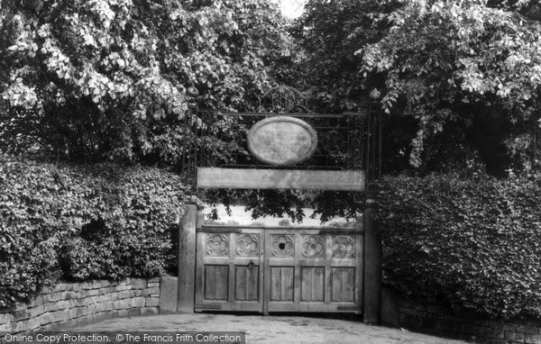 Photo of Aspatria, War Memorial Recreation Ground Gates c.1960