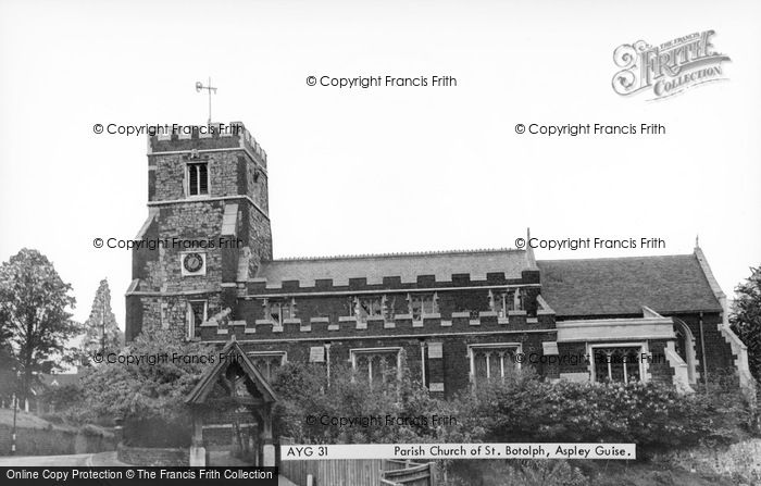 Photo of Aspley Guise, St Botolph's Church c.1965
