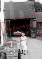 An Elderly Lady, The Old Forge c.1960, Assington