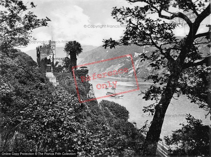 Photo of Assmannshausen, Castle Rheinstein c.1930