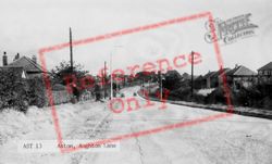 Aughton Lane c.1950, Aston
