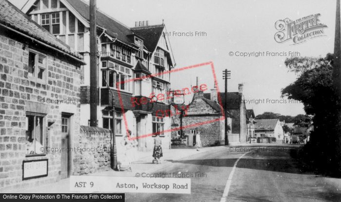 Photo of Aston, Worksop Road c.1950