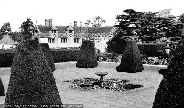 Photo of Athelhampton, House And Dovecote From The Great Terrace c.1960