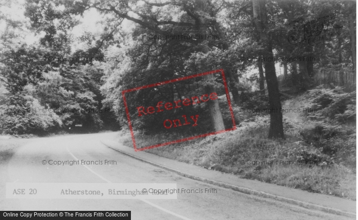 Photo of Atherstone, Birmingham Road c.1960