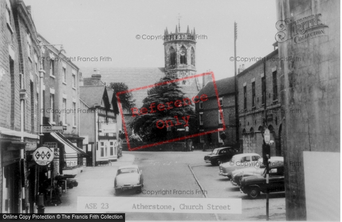 Photo of Atherstone, Church Street c.1960