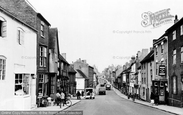 Atherstone, Long Street c.1955