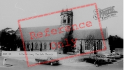 Parish Church c.1965, Atherstone