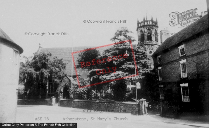 Photo of Atherstone, St Mary's Church c.1960