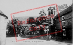 St Mary's Church c.1960, Atherstone