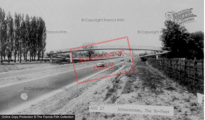 Photo of Atherstone, The By Pass c.1955