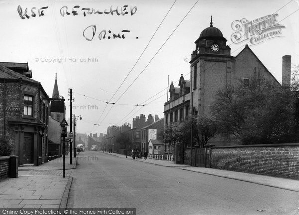 Photo of Atherton, The Town Hall, Bolton Road c.1950