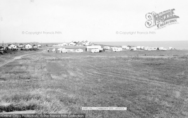 Photo of Atwick, The Caravan Site c.1960