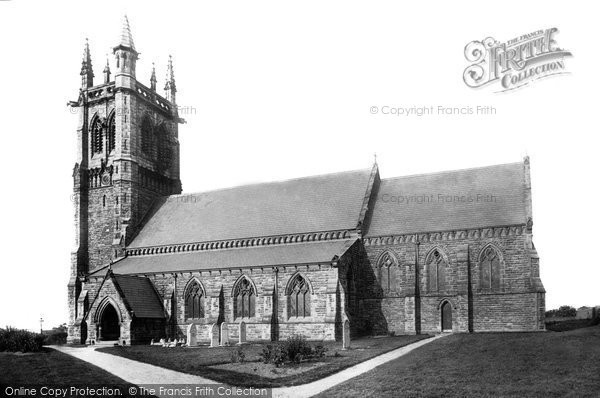 Photo of Aughton, Christ Church 1895