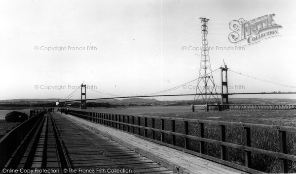 Photo of Aust, The Severn Bridge And The Ferry c.1966
