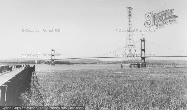 Photo of Aust, The Severn Bridge c.1966