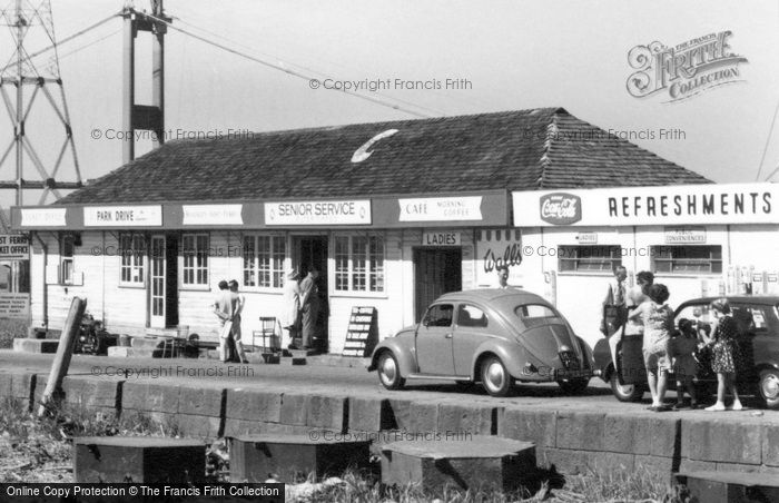 Photo of Aust, The Severn Bridge Cafe 1966