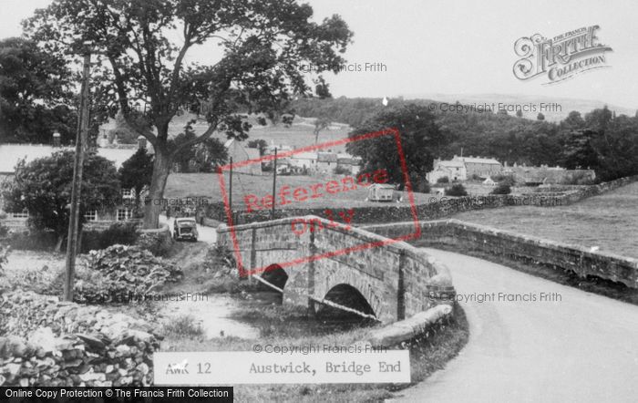 Photo of Austwick, Bridge End c.1955