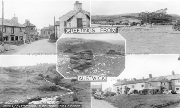 Photo of Austwick, Composite c.1955