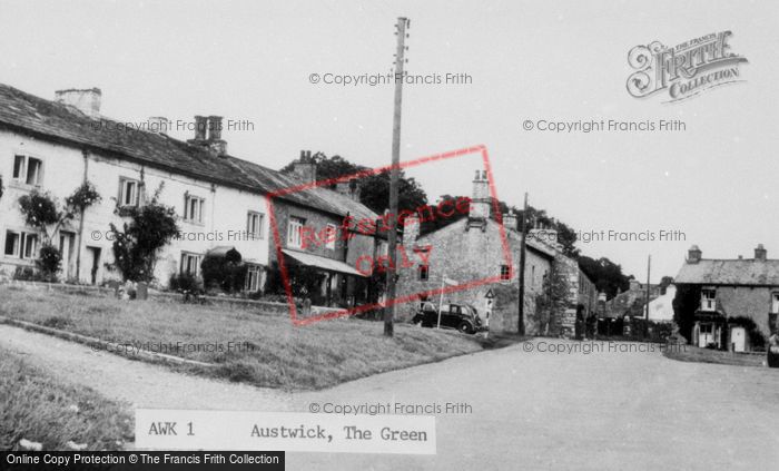 Photo of Austwick, The Green c.1950