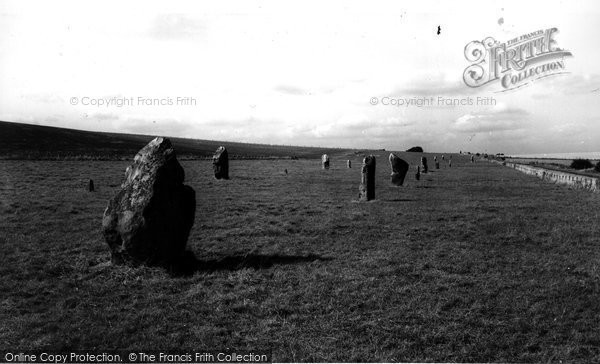 Photo of Avebury, The Circle c.1955