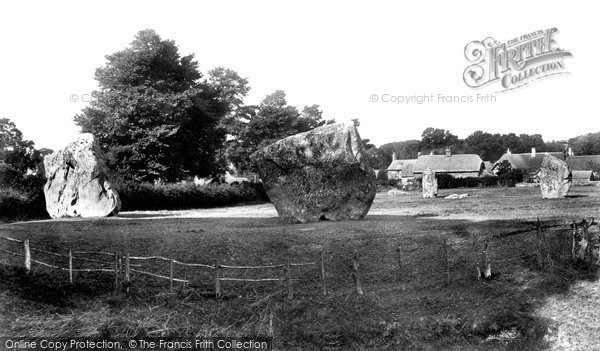 Photo of Avebury, The Stones 1899