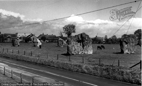Photo of Avebury, The Stones c.1955