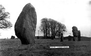 Avebury, the Stones c1955