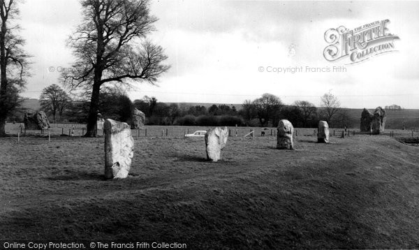 Photo of Avebury, The Stones, South West Corner c.1955