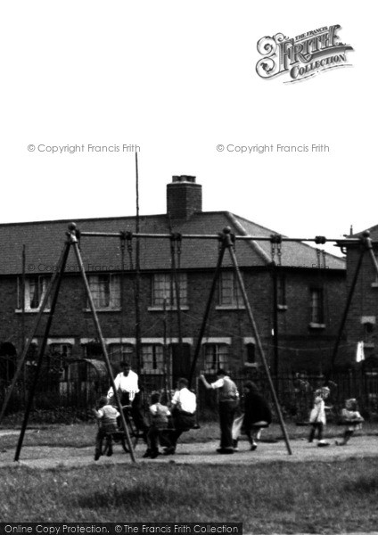 Photo of Aveley, Children's Corner, The Swing c.1950